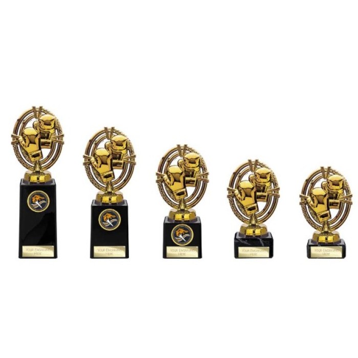 MAVERICK LEGEND RESIN TROPHY - 5 SIZES - 12.5CM - 20CM